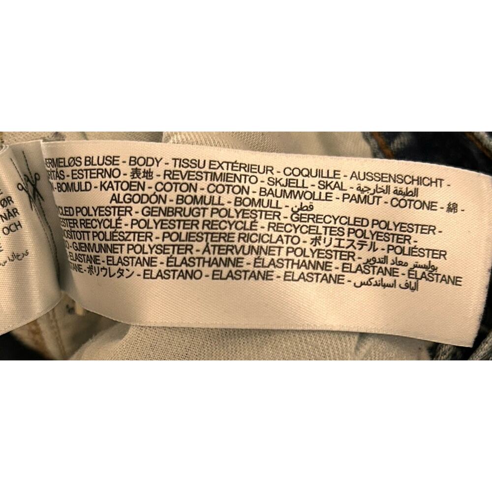 Ariat Rebar M4 Relaxed Boot Cut Jeans Mens 38x38 Blue Medium Wash Denim Work - Picture 6 of 7